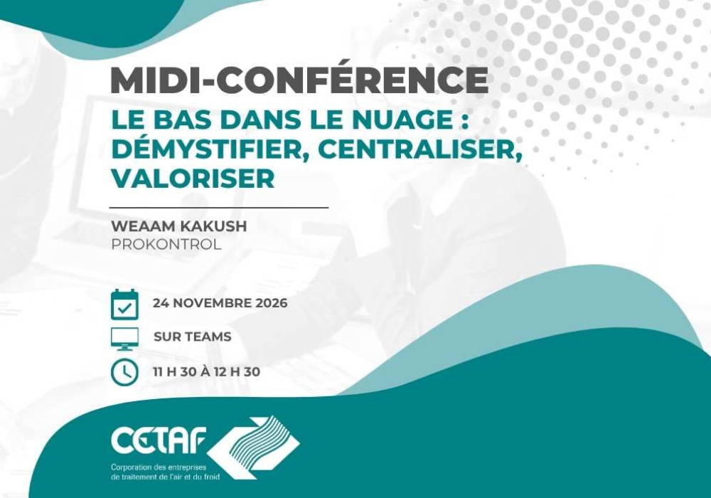 MIDI-CONFÉRENCE | Le BAS dans le nuage : démystifier, centraliser, valoriser