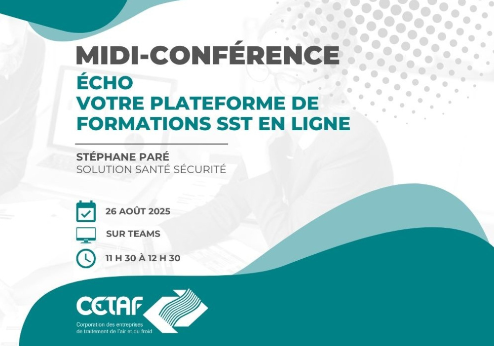 MIDI-CONFÉRENCE | écho | Votre plateforme de formations SST en ligne