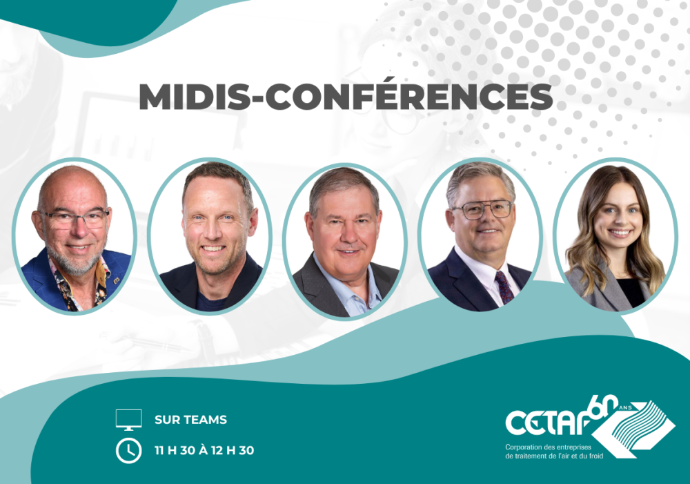 Midis-conf&eacute;rences de la CETAF : des rendez-vous stimulants!