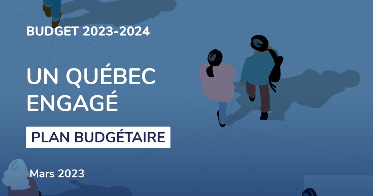 Budget du Québec 20232024 faits saillants pour l’industrie de la