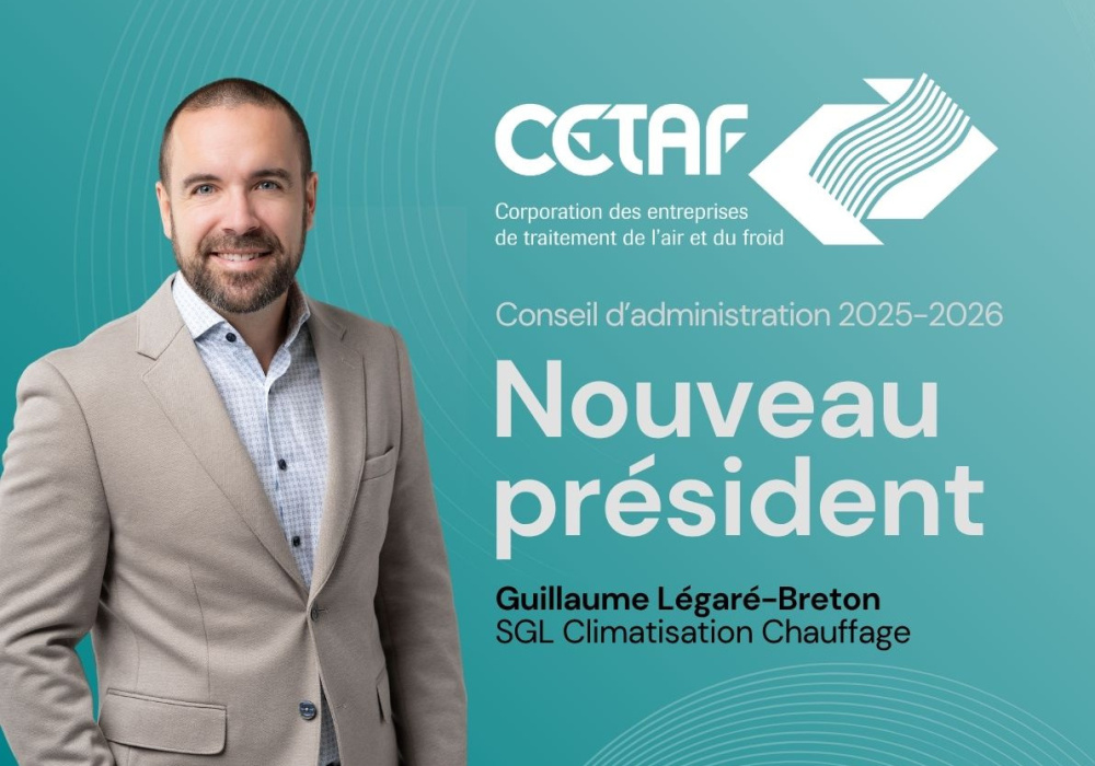 Guillaume L&eacute;gar&eacute;-Breton nomm&eacute; pr&eacute;sident du CA de la CETAF