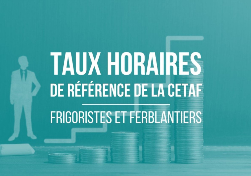 Modifications aux grilles de taux horaires de référence de la CETAF au 1er janvier 2025