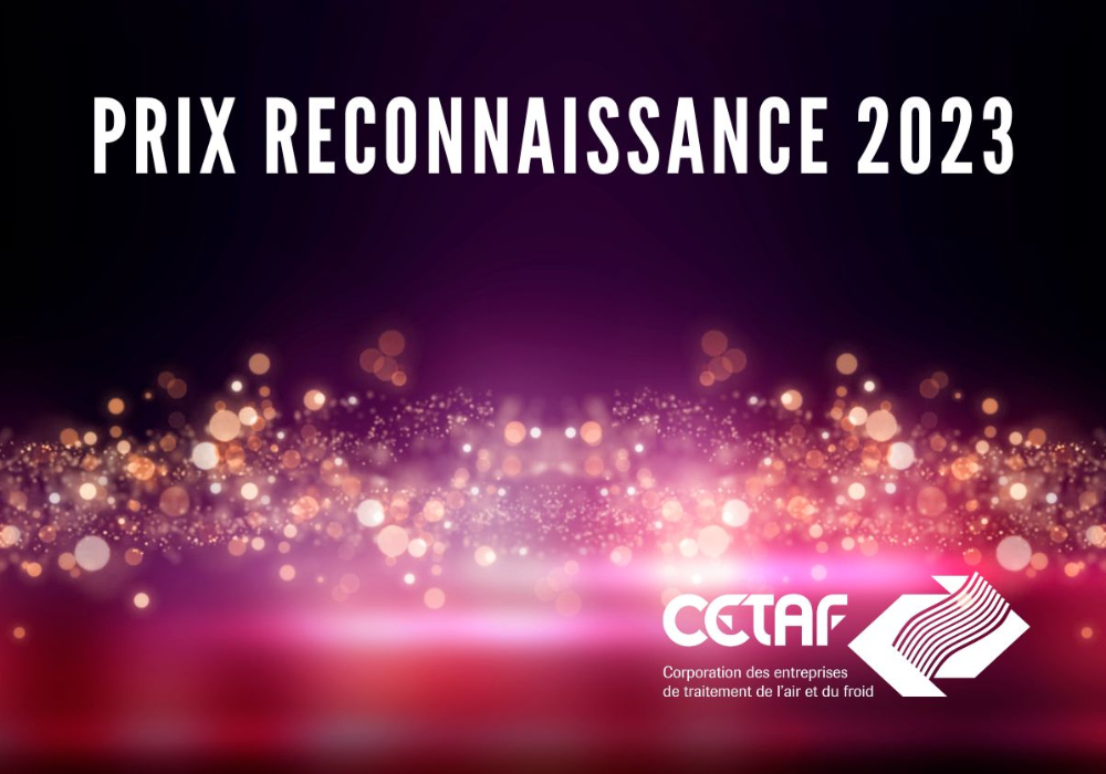 PRIX RECONNAISSANCE 2023 | Déposez votre candidature maintenant!